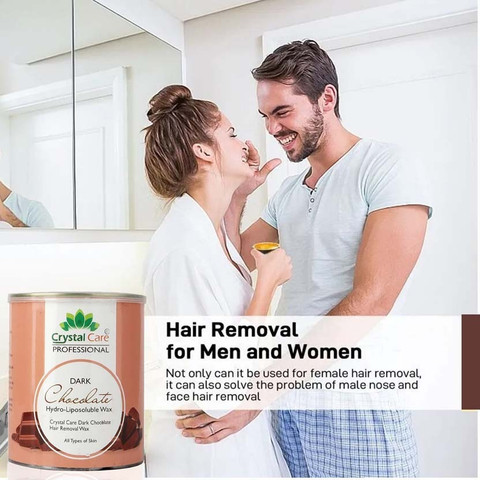 Crystal Care Hydro-Liposoluble wax dark chocolate wax Hair Removal