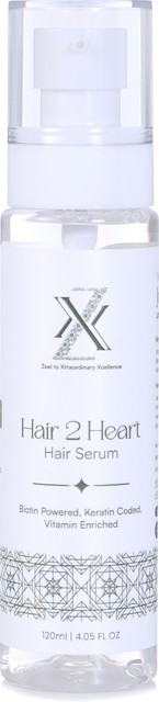 ZXX Hair 2 Heart Hair Serum 120ml | Biotin & Keratin | Lightweight