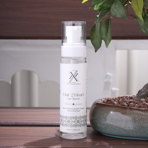 ZXX Hair 2 Heart Hair Serum 120ml | Biotin & Keratin | Lightweight