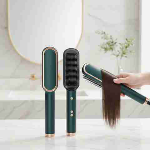 styling comb electric hair comb straightener reviews