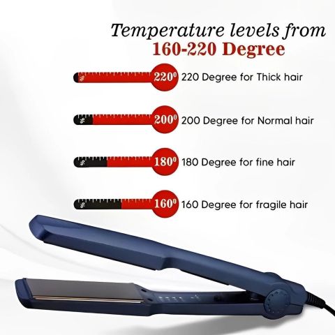 Zeno Volt 329 Professional Hair Straightener, Black - Image 5