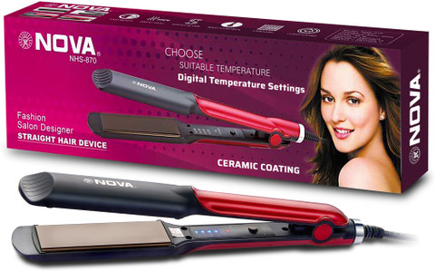 NOVA Temperature Control Professional NHS 870 Hair Straightener