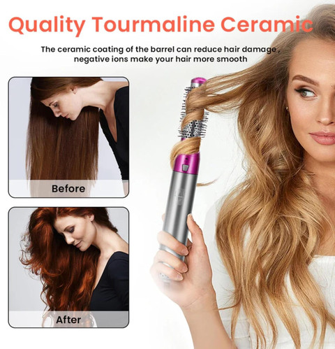 SmartTech 5IN1 Hair Dryer & Styling Tool with Detachable Brush