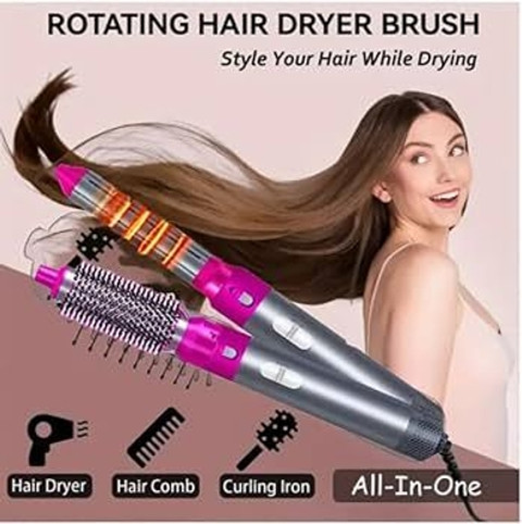 Dizosonic 5-in-1 Hair Styler Set Manual Curl,hair straightener
