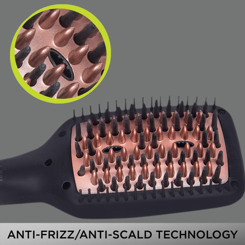 VEGA X-Look Paddle Hair Straightening Brush VHSB-02 Hair