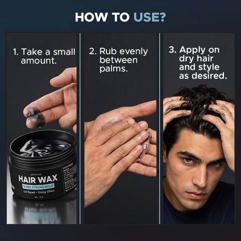 THE MAN COMPANY Sportivo Hair Styling Pomade (100g) - Image 5