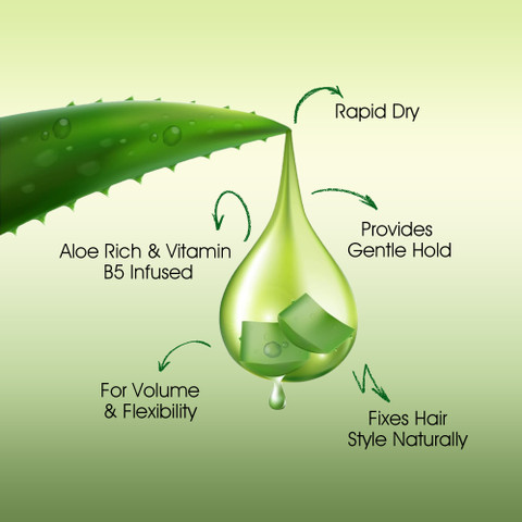 COLORS QUEEN Aloe Styling Hair Volume Spray for Men & Women Infused with Aloe  Vera Vitamin B5 Hair Spray - Price in India, Buy COLORS QUEEN Aloe Styling  Hair Volume Spray for