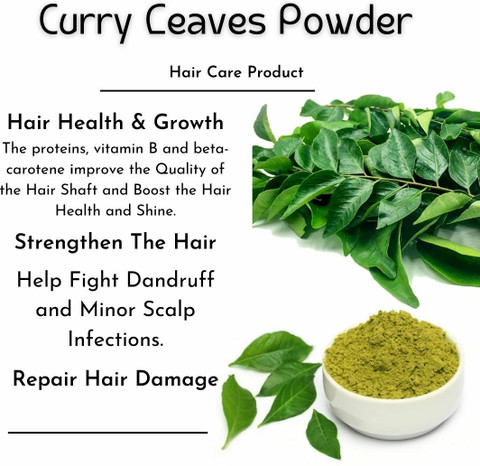 Amazer Care Curry Leaves Powders 100% Natural (Kadi Patta Curry