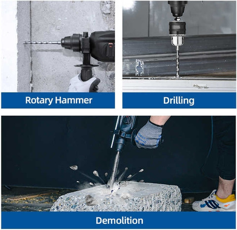 Mat max DZC05-26 DONGCHENG HAMMER DRILL 800WATT,3 OPERATIONAL MODE