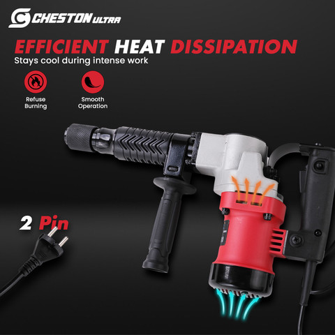 CHESTON 5 Kg Demolition Powerful Corded Electric Concrete