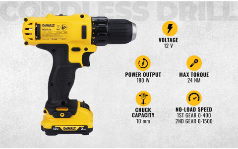 DEWALT DCD710D2-IN Hammer Drill Price in India Buy DEWALT