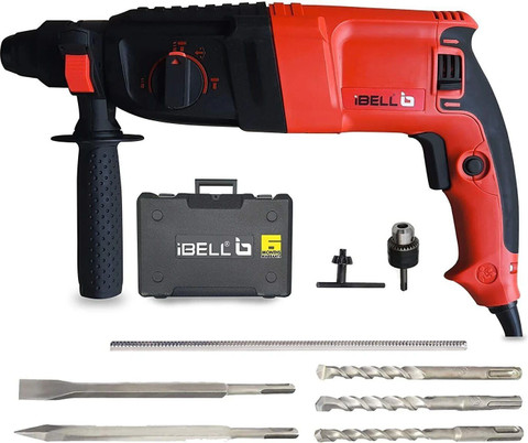 iBELL SDS Chuck,26MM 800W,900RPM RH26-24 Rotary Hammer Drill Price