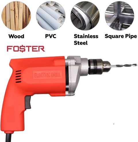 RanPra Electric Drill and Angle Grinder Combo Kit Power & Hand Tool Kit (8 Tools) - Image 7