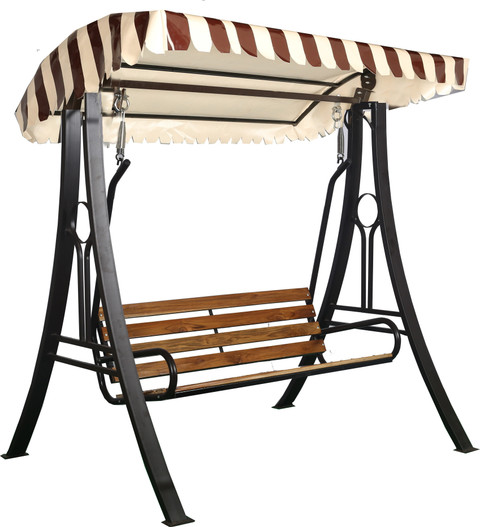 Kaushalendra Outdoor swing for adult with canopy roof seater