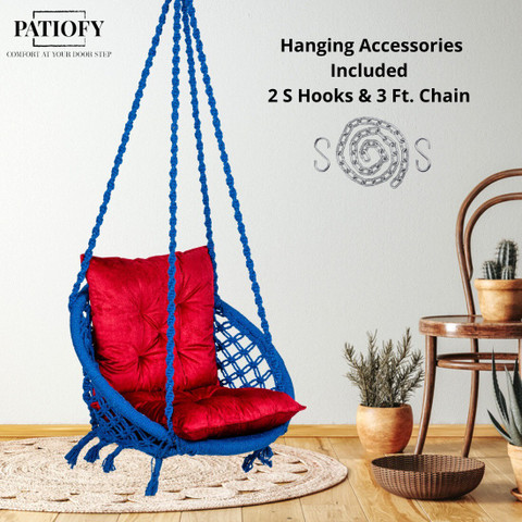 Hammock Chair Urban Ladder Swing Patiofy Round Swing Chair With Ft