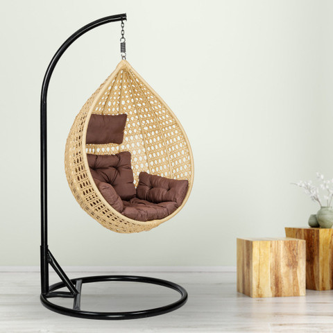 Swivel Chair Hanging Egg Chair Indoor Ikea Swingzy Single Seater - Main Image