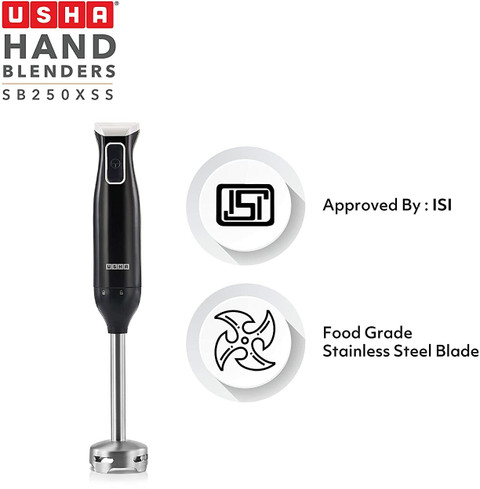 USHA 400 W Black Hand Blender