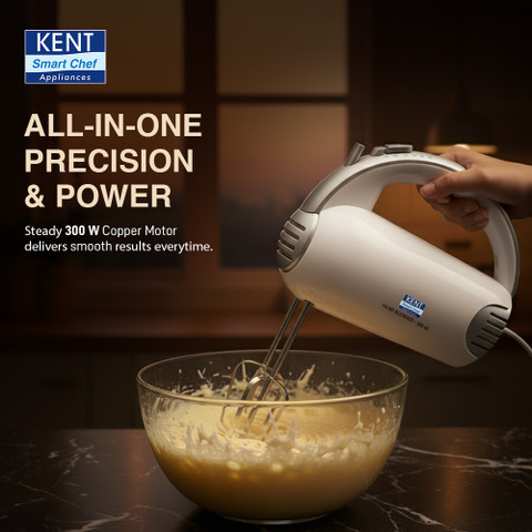 KENT 300 W White Hand Blender