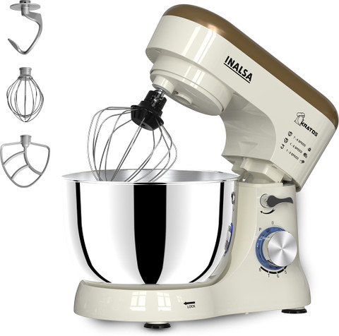 Inalsa 1200 W White Stand Mixer