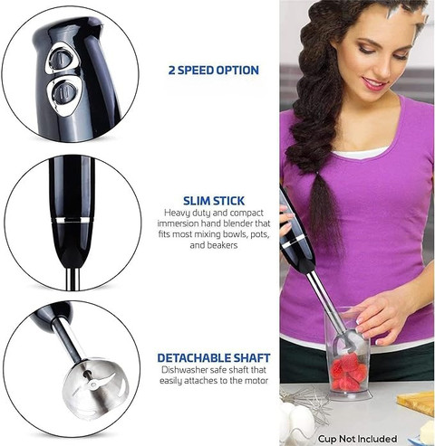 SKYLINE 300 W Black Hand Blender