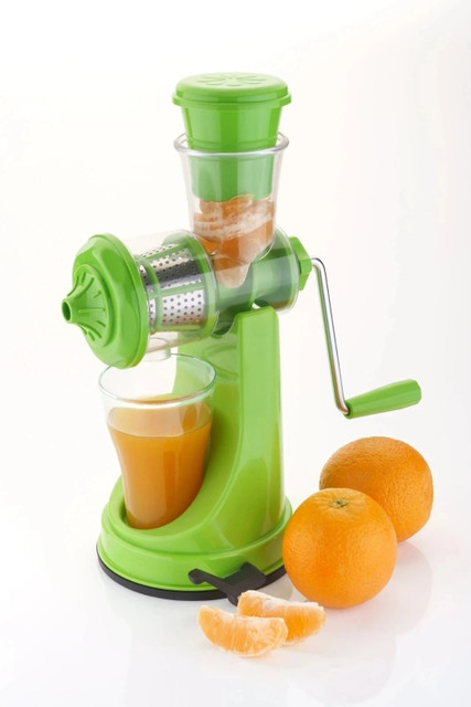 FlatKitch Plastic Best Portable Handle Juicer For Fruits Machine,  Pomegranate fruit Juicer Machine Hand Juicer