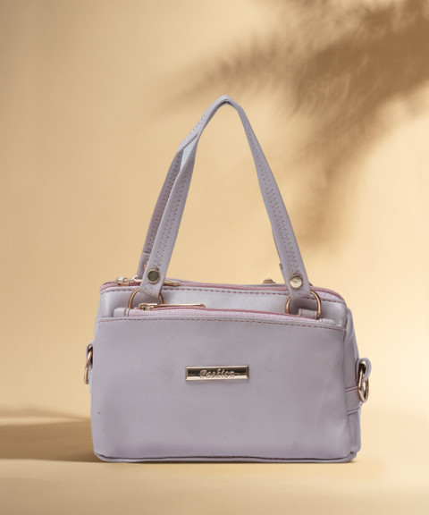 Buy DESENCE Women Beige Hand-held Bag Beige Online Best Price in