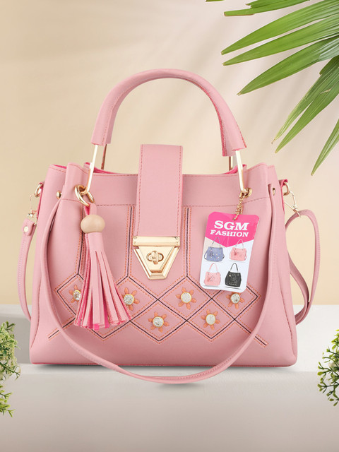 SGM Fashion Women Pink Hand-held Bag