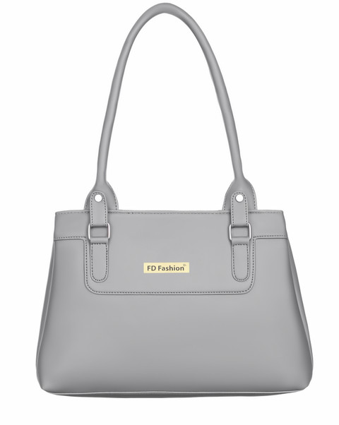 FD FASHION Women Grey Shoulder Bag