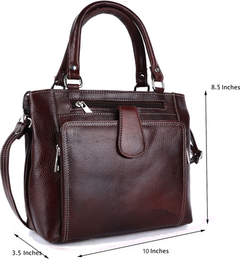 KEEGAN Women Brown Hand-held Bag