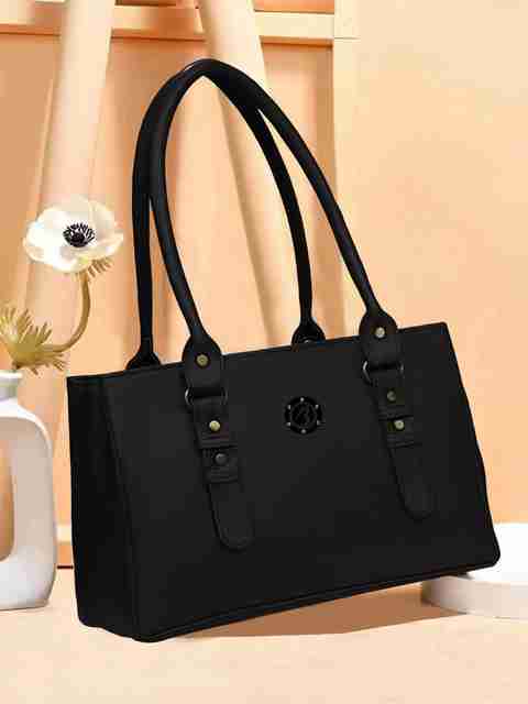 Buy Bright Bags Women Black Shoulder Bag Black Online @ Best Price