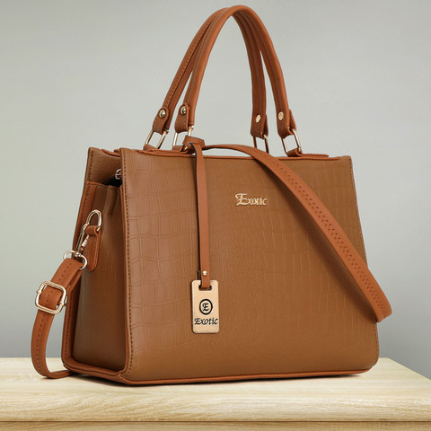 Buy Exotic Women Tan Sling Bag TAN Online Best Price in India
