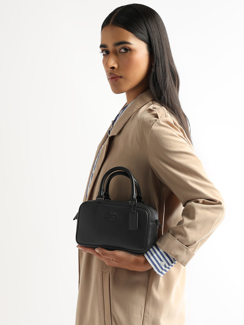 Buy COACH Women Black Hand-held Bag JIBLK Online @ Best Price in