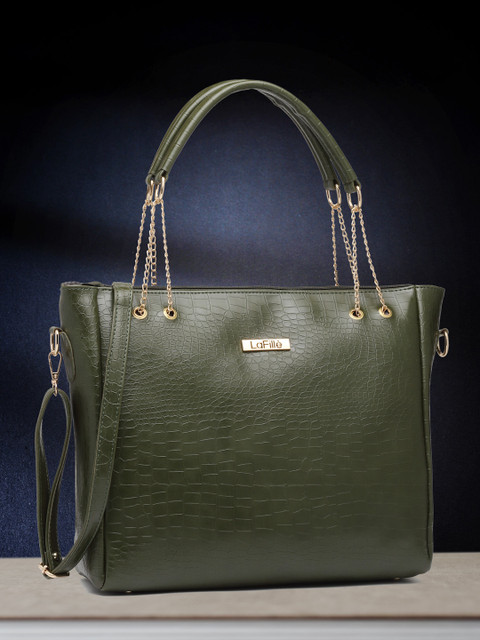 LaFille Women Green Hand-held Bag