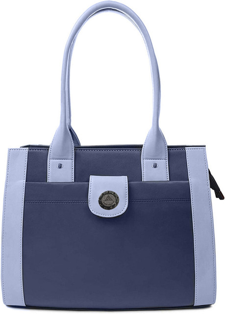 Buy RIGHT CHOICE Women Blue, Grey Shoulder Bag NAVY BLUE&HALF