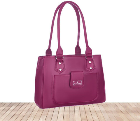 Ladies Purse With Price Leather Plain Ladies Black Handbag At