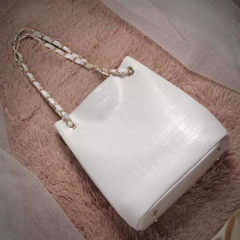 Buy Trendycraft Women Black, White Shoulder Bag Black, White