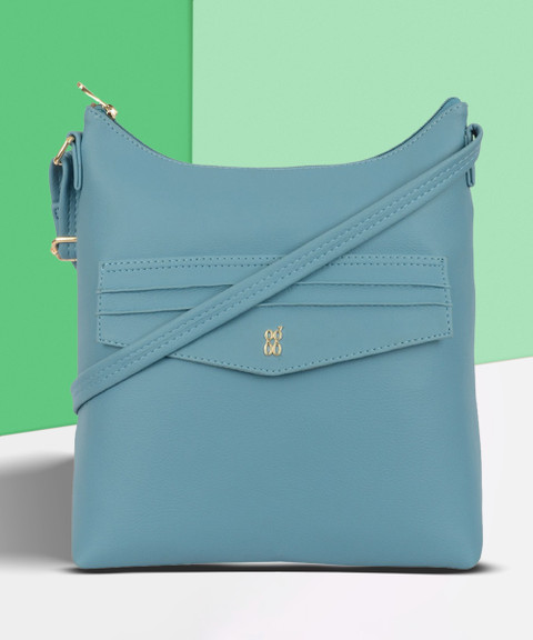 Buy Baggit Women Blue Sling Bag Blue Haven Online Best Price in