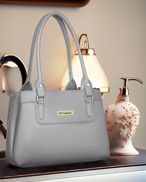 Buy FD FASHION Women Grey Shoulder Bag Grey Online Best Price in