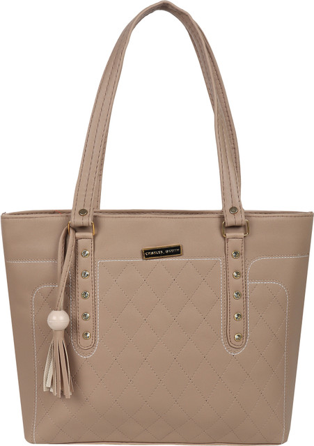 claspNclutch Women Beige Hand-held Bag