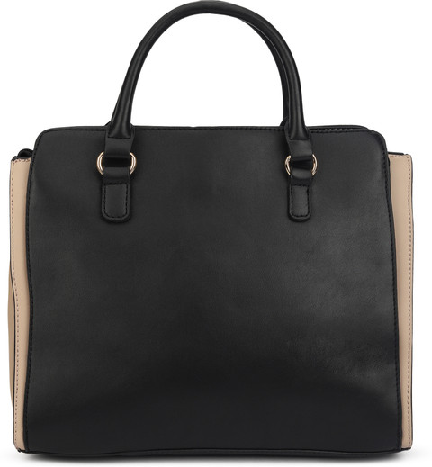 Buy GUESS Women Beige, Black Hand-held Bag BLACK MULTI Online