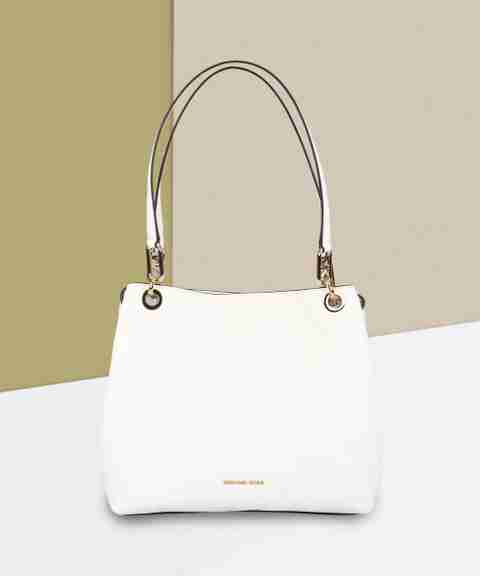 Buy MICHAEL KORS Women White Shoulder Bag OPTIC WHITE Online Buy MICHAEL KORS Women White Shoulder Bag OPTIC WHITE Online
