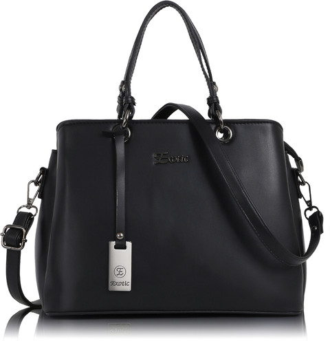 Buy Exotic Women Black Handbag BLACK Online Best Price in India
