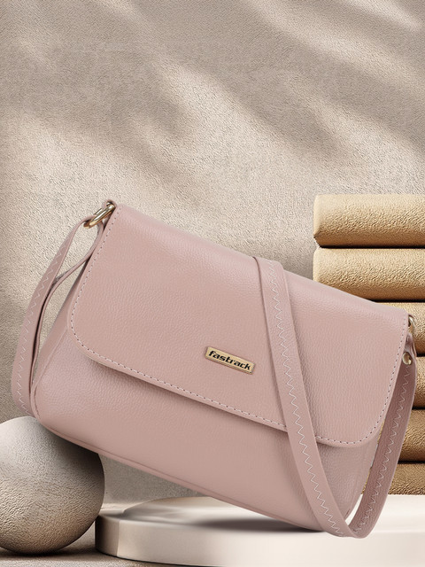 Fastrack Women Pink Sling Bag