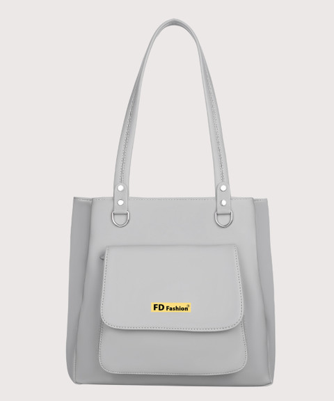 FD FASHION Women Grey Shoulder Bag