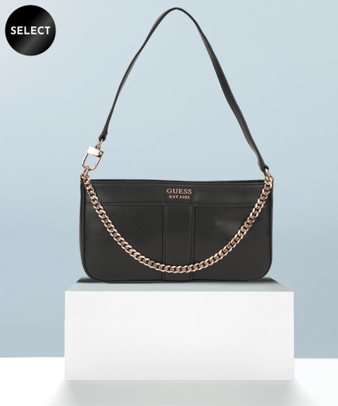India Guess Clutch Price Buy GUESS Women Black Shoulder Bag