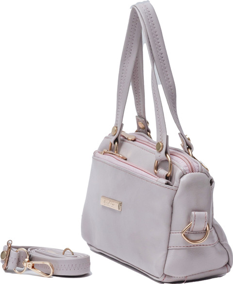 Buy DESENCE Women Beige Hand-held Bag Beige Online Best Price in