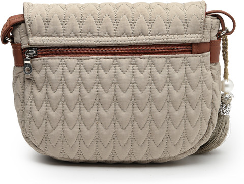 Buy Anekaant Women Beige, Tan Sling Bag Beige Tan Online Best
