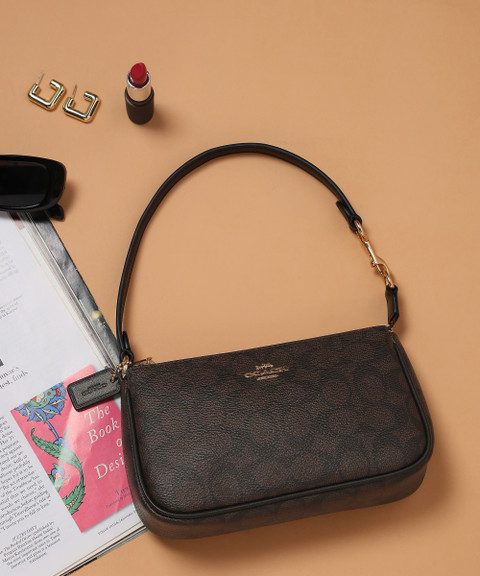 COACH Women Brown Hand-held Bag