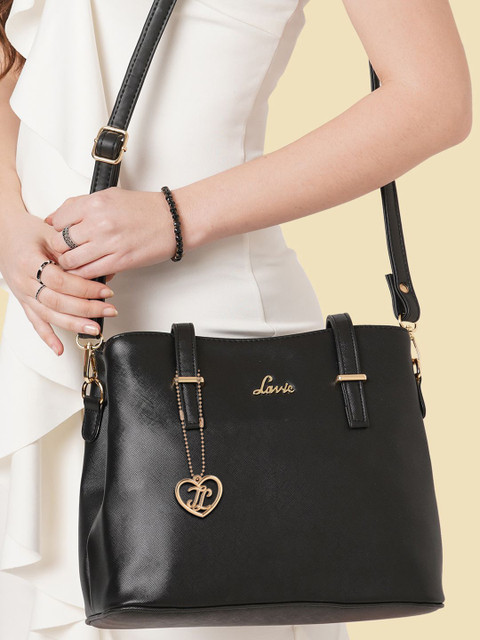 Buy LAVIE Women Black Satchel Black Online Best Price in India