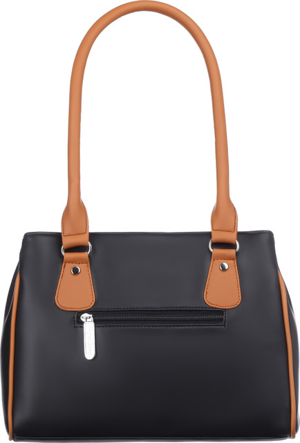 Perfect Choice Women Black, Tan Shoulder Bag